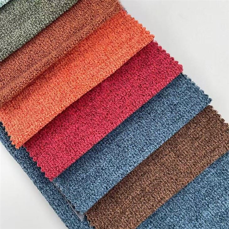 Cationic Linen-Textured Upholstery Fabric factory